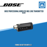 BOSE PROFESSIONAL WIRELESS MICLINE TRANSMITTER - BLACK