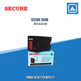 SECURE 500W METAL BLACK AVR