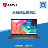 MSI MODERN 14 F13MG-026PH I3-1315U/8GB/512GB NVME | BEST FOR STUDENTS LAPTOP