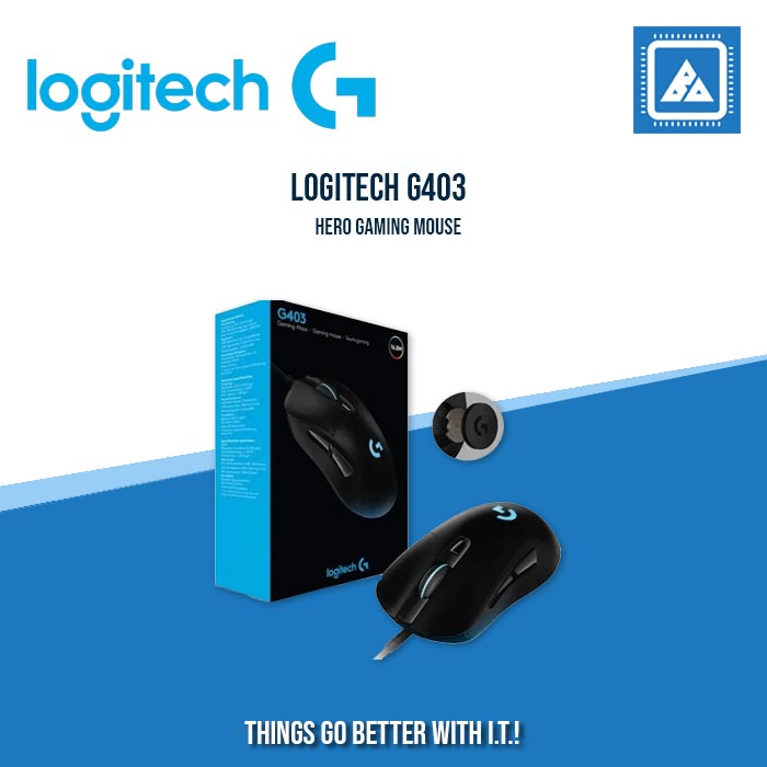 LOGITECH G403 HERO GAMING MOUSE