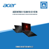 ACER NITRO V 15 ANV15-51-97JN I9-13900H/16GB/512GB NVME/4060 8GB/15.6 165HZ/W11H/OFC24HS+365BASIC (BLK) |BEST FOR GAMINGS LAPTOP