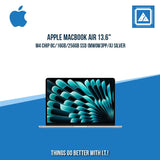 APPLE MACBOOK AIR 13.6" M4 CHIP 8C/16GB/256GB SSD (MW0W3PP/A) | BEST FOR FREELANCERS LAPTOP CORPORATION