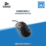 GLORIOUS MODEL O GAMING MOUSE (MATTE BLACK/MATTE WHITE)