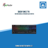 DUCKY ONE 2 TKL RGB MECHANICAL KEYBOARD (BLUE SWITCH)