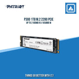 P300 1TB M.2 2280 PCIE UP TO 2100MB R & 1650MB W