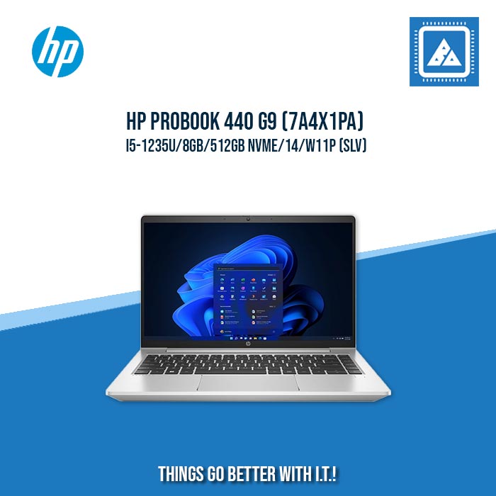 HP PROBOOK 440 G9 (7A4X1PA) I5-1235U/8GB/512GB NVME | BEST FOR STUDENTS AND FREELANCERS LAPTOP