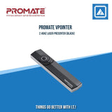 PROMATE VPOINTER 2.4GHZ LASER PRESENTER (BLACK)