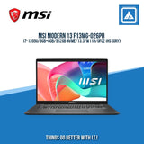 MSI MODERN 13 F13MG-026PH I7-1355U/8GB+8GB/512GB NVME | BEST FOR FREELANCER