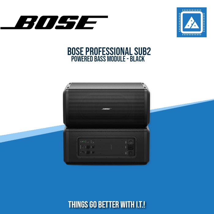 Boss Bass Module BOSE PROFESSIONAL SUB2 POWERED BASS MODULE - BLACK – BlueArm Computer Store