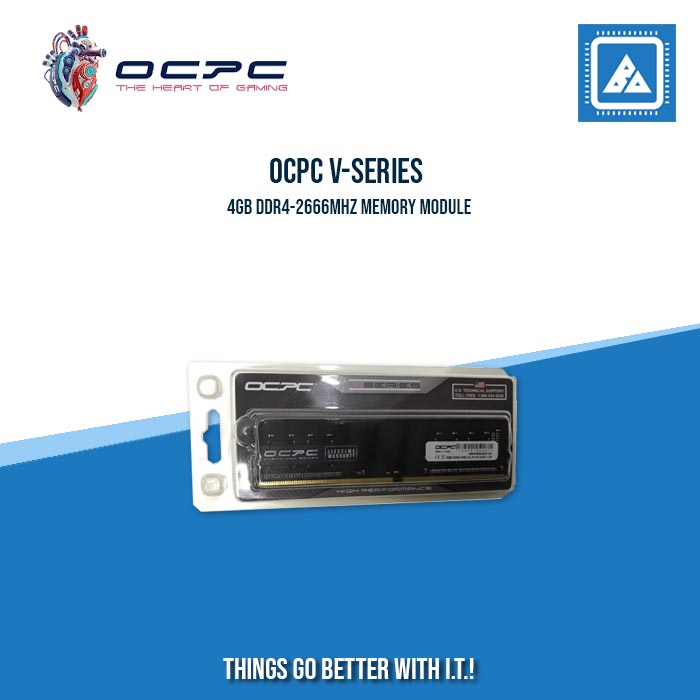 OCPC V-SERIES 4GB DDR4-2666MHZ MEMORY MODULE