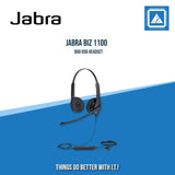 JABRA BIZ 1100 DUO USB HEADSET