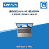 LENOVO IDEAPAD 1-15IJL7-82LX00AAPH CEL-N4500/8GB/512GB NVME | BEST FOR STUDENTS LAPTOP