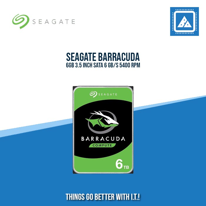 SEAGATE BARRACUDA 5400RPM SATA 6GB/S
