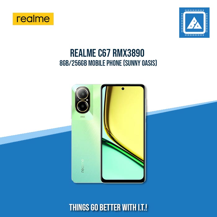 REALME C67 RMX3890 8GB/256GB MOBILE PHONE