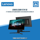 LENOVO LEGION Y27H-30 27" QHD WIDE LED IPS GAMING MONITOR 144HZ (66F6UAC3PH) (2XHDMI, DP)