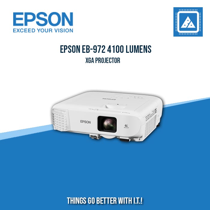 EPSON EB-972 4100 LUMENS XGA PROJECTOR