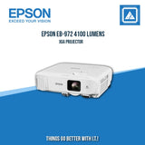 EPSON EB-972 4100 LUMENS XGA PROJECTOR