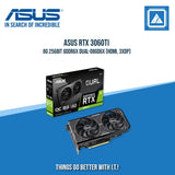 ASUS RTX 3060TI 8G 256BIT GDDR6X DUAL-O8GD6X (HDMI, 3XDP)