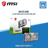 MSI RTX 4060 8G 128BIT GDDR6 VENTUS 2X OC WHITE (HDMI, 3XDP)