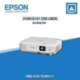 EPSON EB-E01 3300 LUMENS XGA PROJECTOR