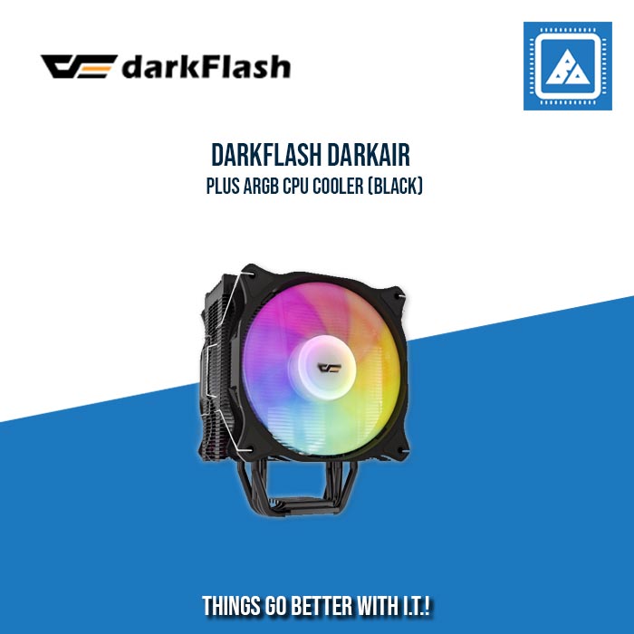 DARKFLASH DARKAIR PLUS ARGB CPU COOLER (BLACK)