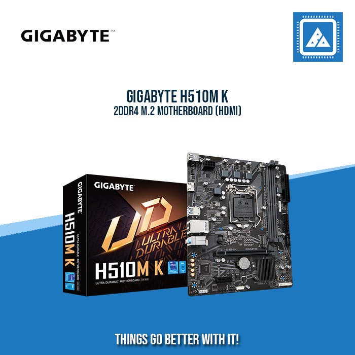 GIGABYTE H510M K 2DDR4 M.2 MOTHERBOARD (HDMI)