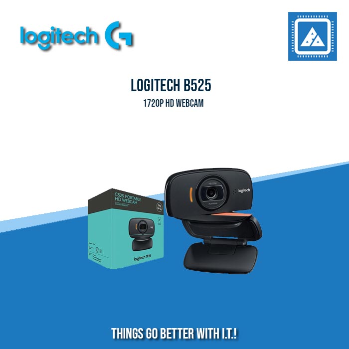 LOGITECH B525 720P HD WEBCAM
