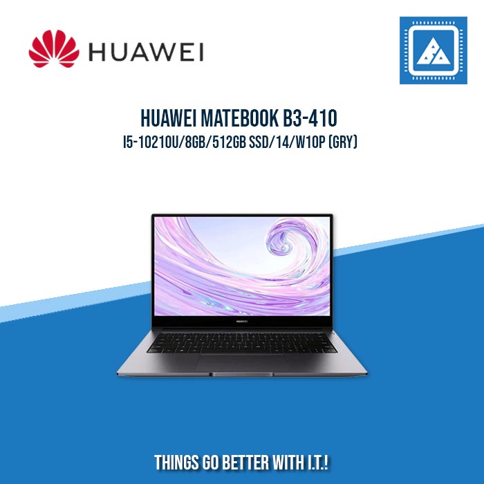 HUAWEI MATEBOOK B3-410 i5-10210U/8GB/512GB SSD |  BEST FOR STUDENTS AND FREELANCERS LAPTOP