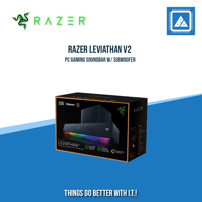 RAZER LEVIATHAN V2 PC GAMING SOUNDBAR W/ SUBWOOFER