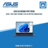 ASUS UX3405MA-PP677WSM ULTRA 7-155H/16GB/1TB NVME/14/W11H/OFC21HS+365BASIC (BLU) | BEST IN FREELANCERS LAPTOP |