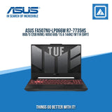 ASUS FA507NU-LP066W R7-7735HS/8GB/512GB NVME/4050 6GB | BEST FOR GAMING AND AUTOCAD LAPTOP