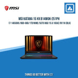 MSI KATANA 15 HX B14WGK-251PH I7-14650HX/8GB+8GB/1TB NVME | BEST FOR GAMING LAPTOP