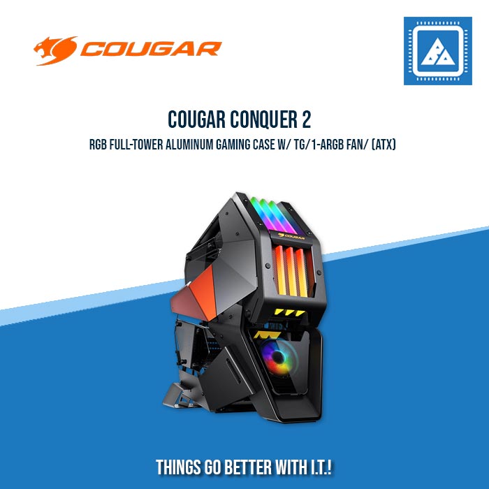 COUGAR CONQUER 2 FULL TOWER GAMING CASE