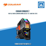 COUGAR CONQUER 2 FULL TOWER GAMING CASE