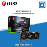 MSI RTX 4070 SUPER 12G 192BIT GDDR6X GAMING X SLIM (HDMI, 3XDP)
