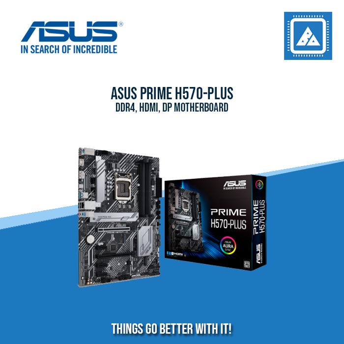 ASUS PRIME H570-PLUS DDR4, HDMI, DP, ATX BROWN