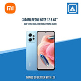 XIAOMI REDMI NOTE 12 6.67" 6GB/128GB DUAL SIM MOBILE PHONE (BLUE)
