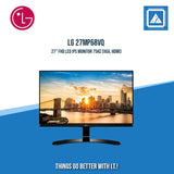 LG 27MP68VQ 27" FHD LED IPS MONITOR 75HZ (VGA, HDMI)