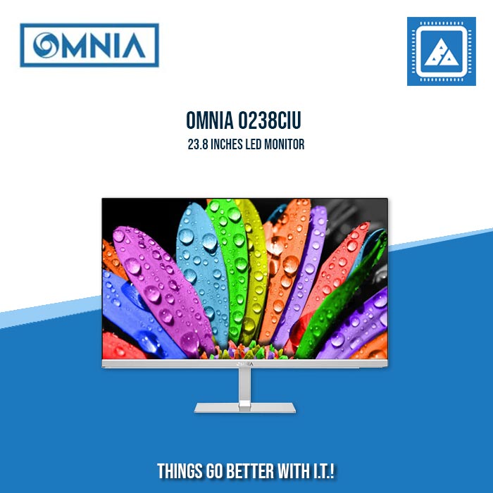 OMNIA O238CIU 23.8 INCHES LED MONITOR | BLACK