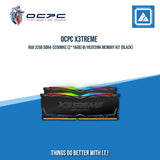 OCPC X3TREME RGB 32GB DDR4-3200MHZ (2*16GB) W/HEATSINK MEMORY KIT (BLACK|WHITE)