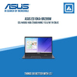 ASUS E510KA-BR289W CEL-N4500/4GB/256GB NVME | BEST FOR STUDENTS LAPTOP