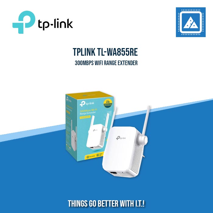 TPLINK TL-WA855RE 300MBPS WIFI RANGE EXTENDER