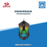 REDRAGON MEMEANLION HONEYCOMB RGB GAMING MOUSE