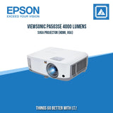 VIEWSONIC PA503SE 4000 LUMENS SVGA PROJECTOR (HDMI, VGA)