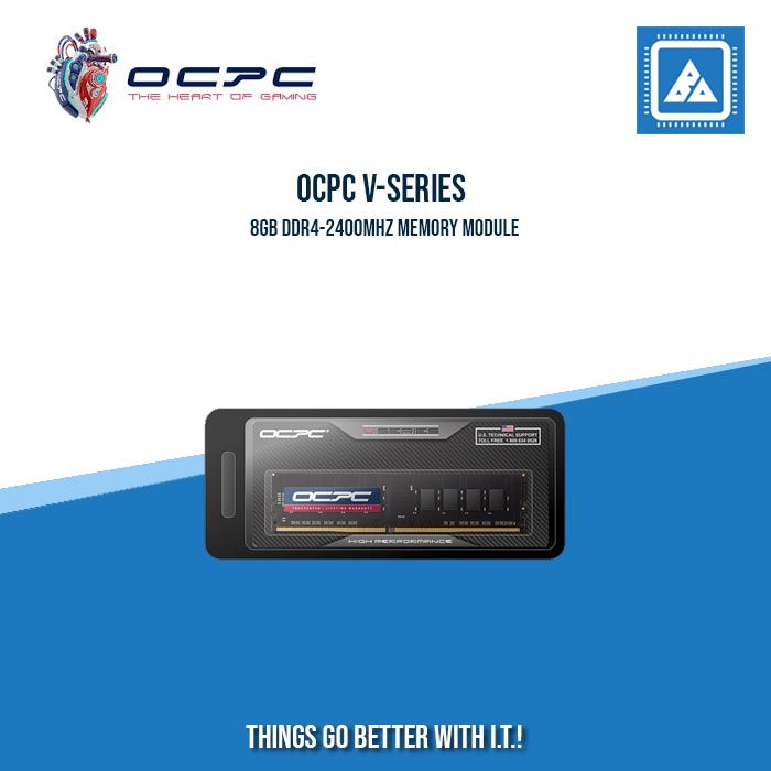 OCPC V-SERIES 8GB DDR4-2400MHZ MEMORY MODULE