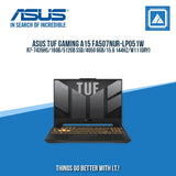ASUS FA507NUR-LP051W R7-7435HS/16GB/512GB SSD/4050 6GB/15.6 144HZ/W11 (GRY) | BEST FOR GAMING AND AUTOCAD LAPTOP