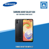 SAMSUNG A045F GALAXY A04 4GB/128GB MOBILE PHONE (BLACK)