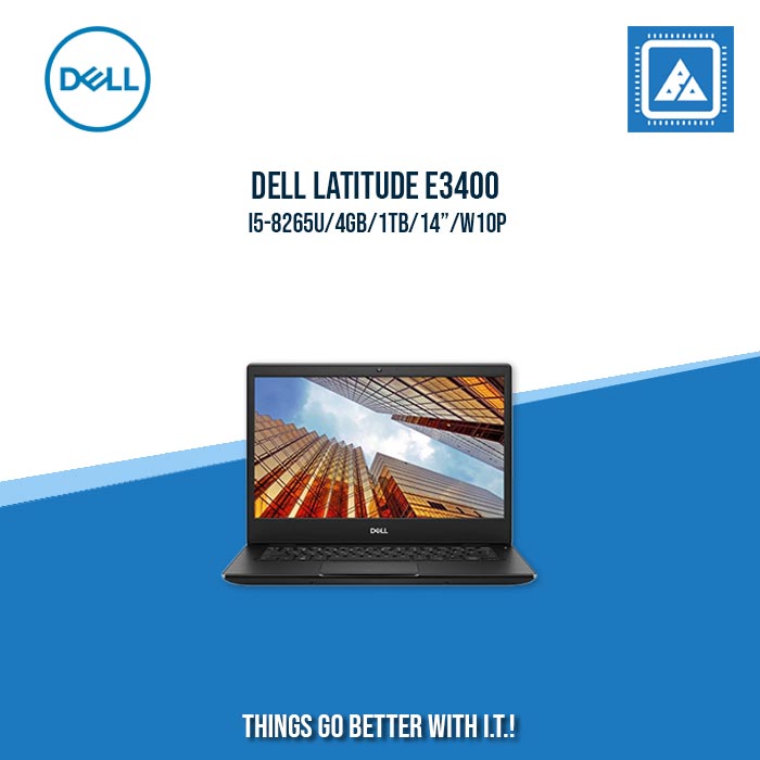 DELL LATITUDE E3400 I5-8265U/4GB/1TB/14/W10P | BEST FOR FREELANCERS LAPTOP