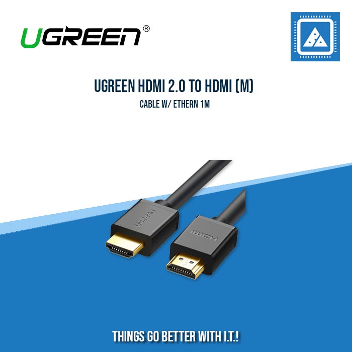 UGREEN HDMI 2.0 TO HDMI (M) CABLE W/ ETHERN
