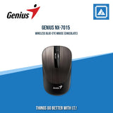 GENIUS NX-7015 WIRELESS BLUE-EYE MOUSE /CHOCOLATE/GRAY/ROSY BROWN